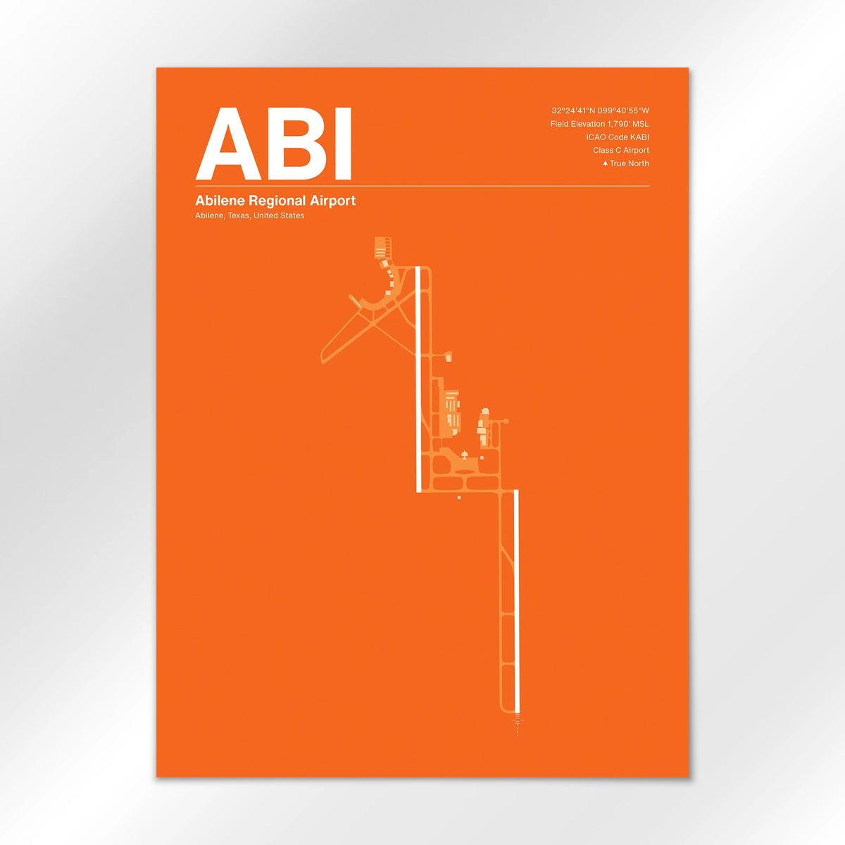 ABI Airport Diagram