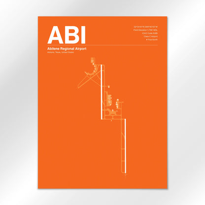 ABI Airport Diagram