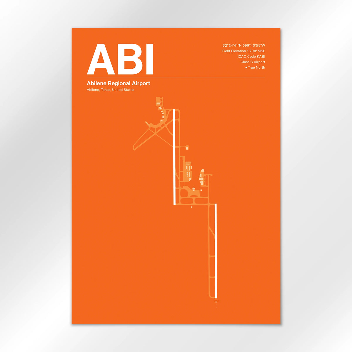 ABI Airport Diagram