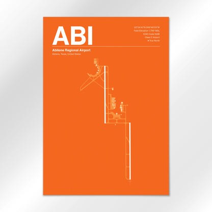 ABI Airport Diagram