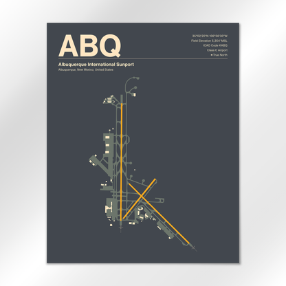 ABQ Airport Diagram