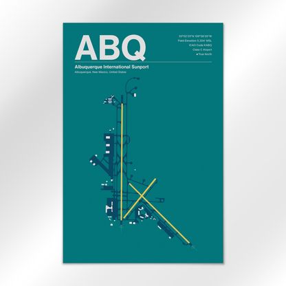 ABQ Airport Diagram