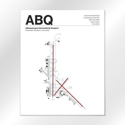 ABQ Airport Diagram