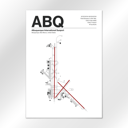 ABQ Airport Diagram