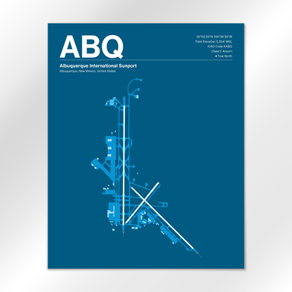 ABQ Airport Diagram
