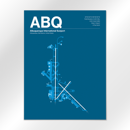 ABQ Airport Diagram