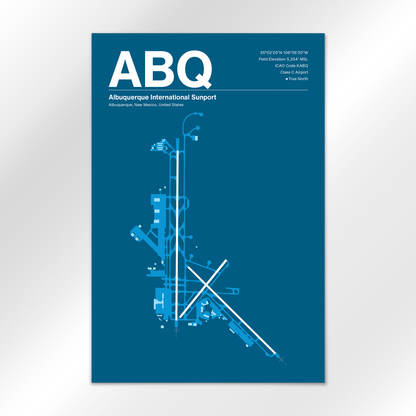 ABQ Airport Diagram