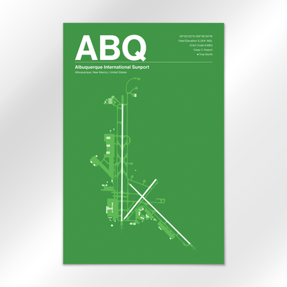 ABQ Airport Diagram