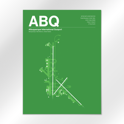 ABQ Airport Diagram