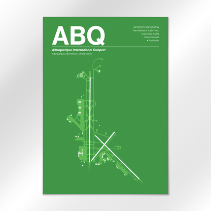 ABQ Airport Diagram