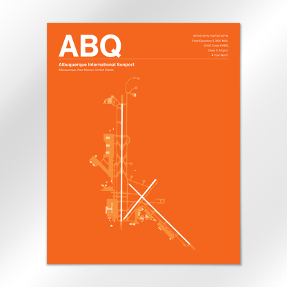 ABQ Airport Diagram
