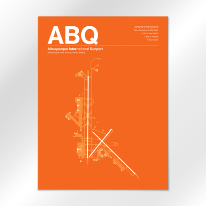 ABQ Airport Diagram