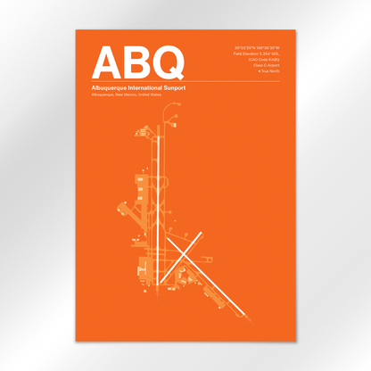ABQ Airport Diagram