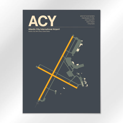 ACY Airport Diagram