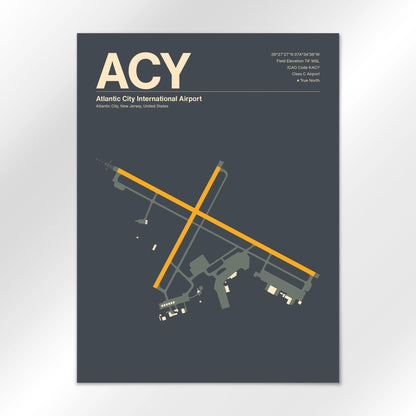 ACY Airport Diagram