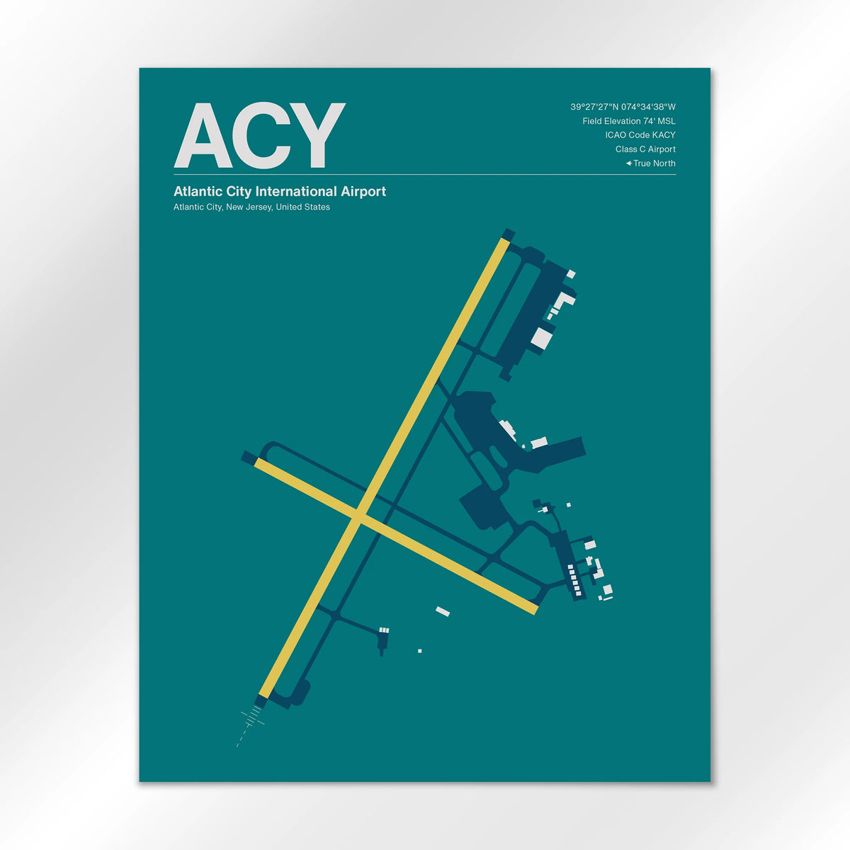ACY Airport Diagram