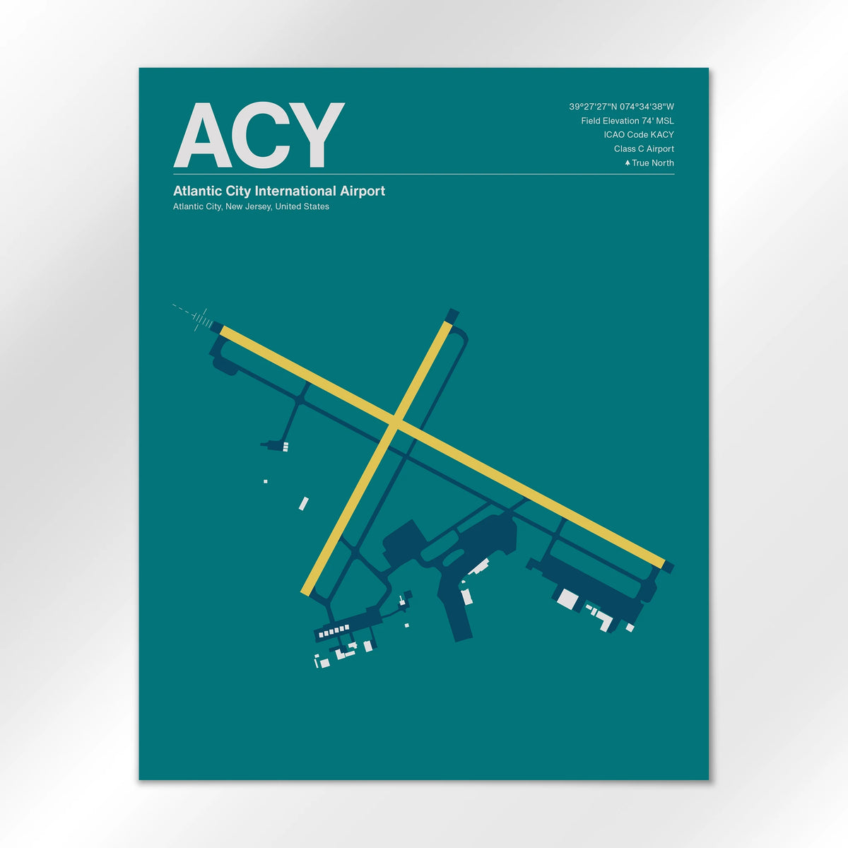 ACY Airport Diagram