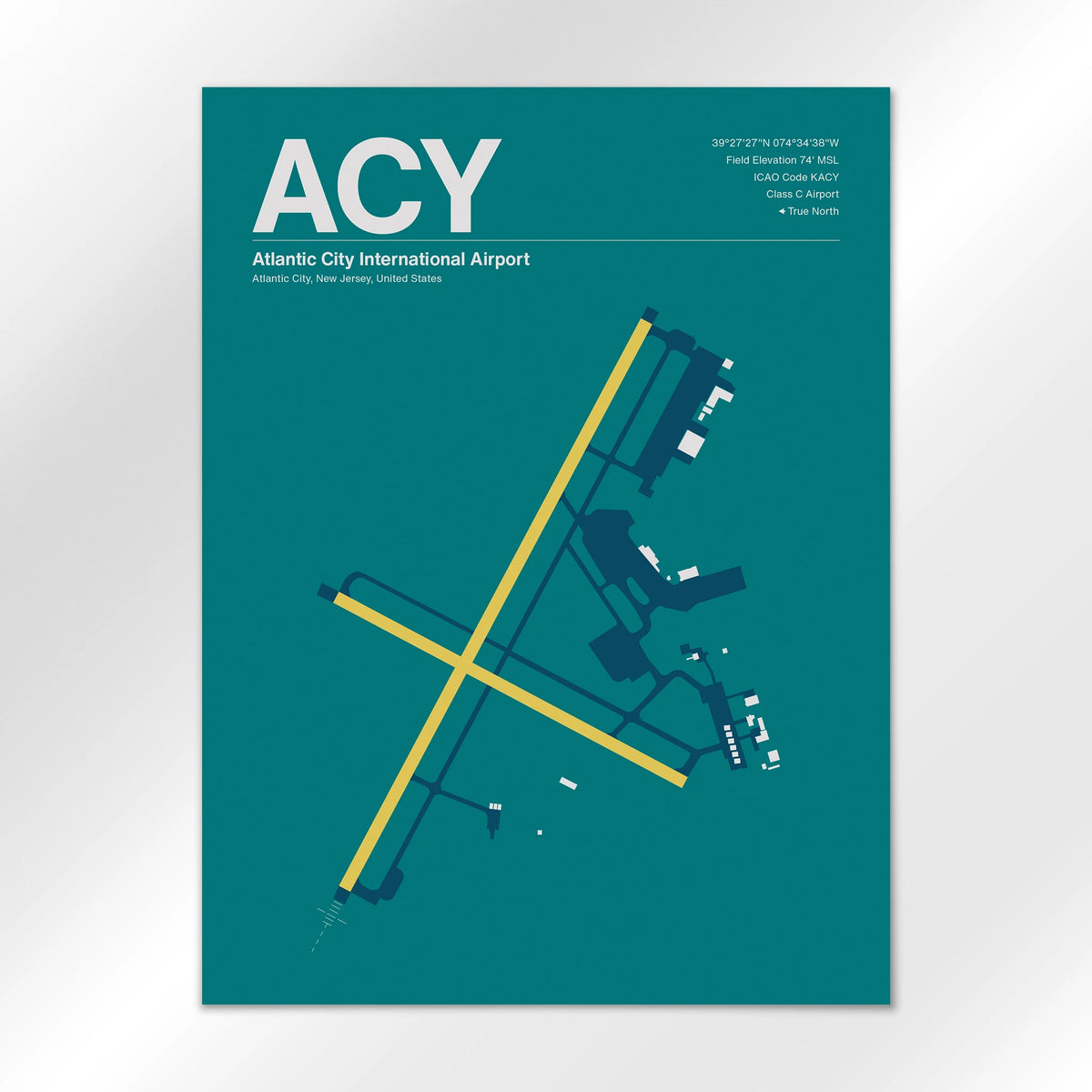 ACY Airport Diagram