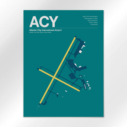 ACY Airport Diagram