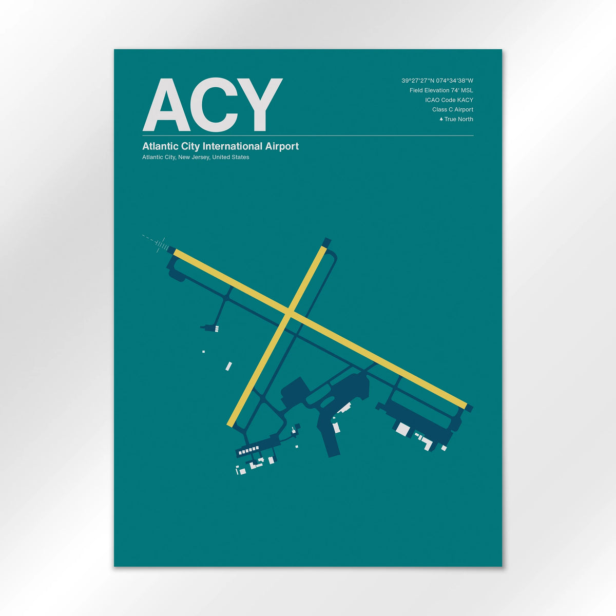 ACY Airport Diagram