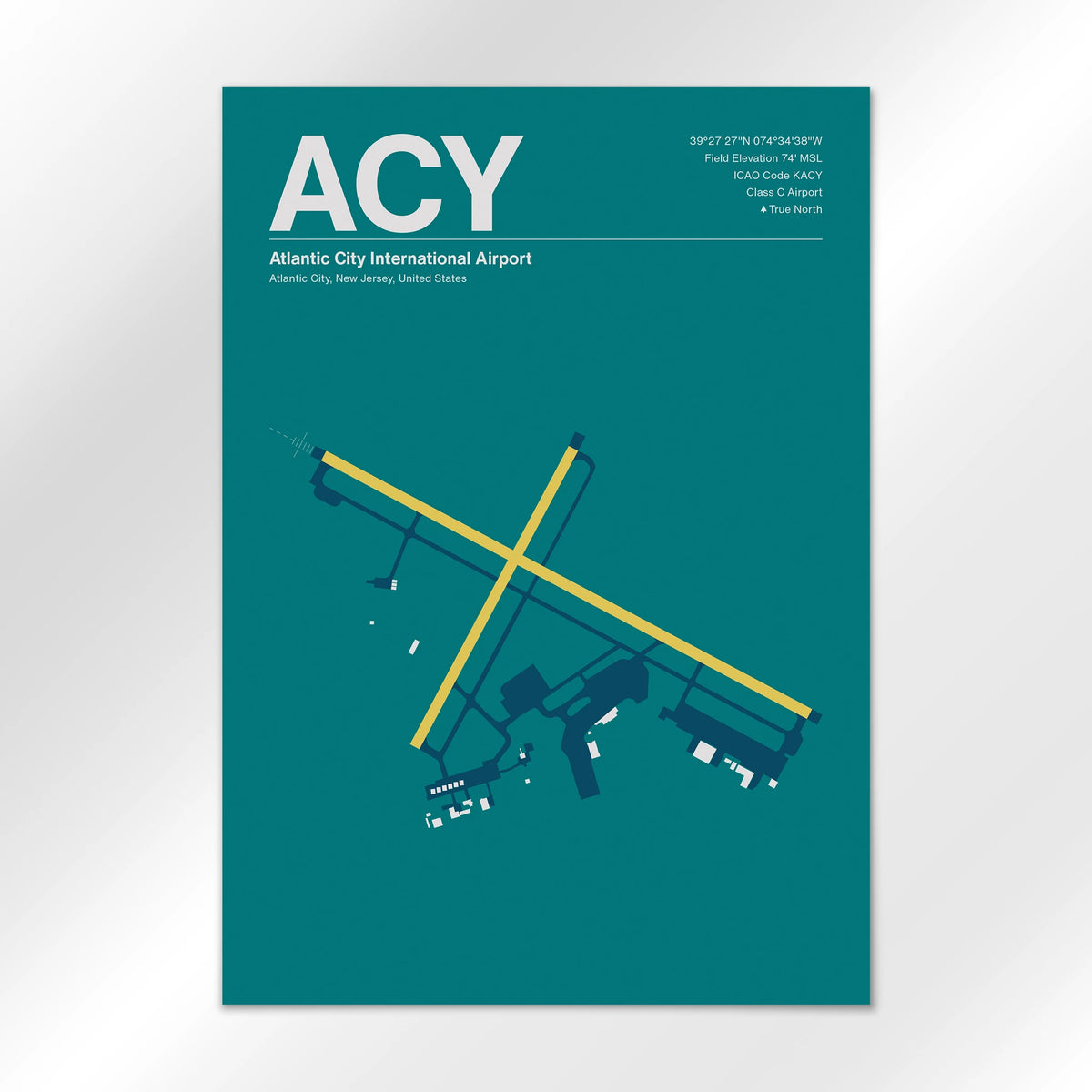 ACY Airport Diagram