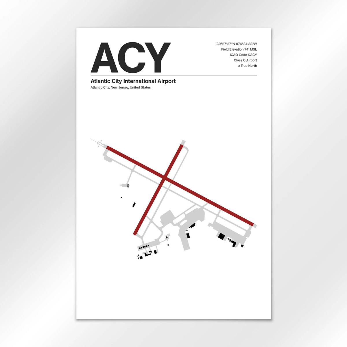 ACY Airport Diagram