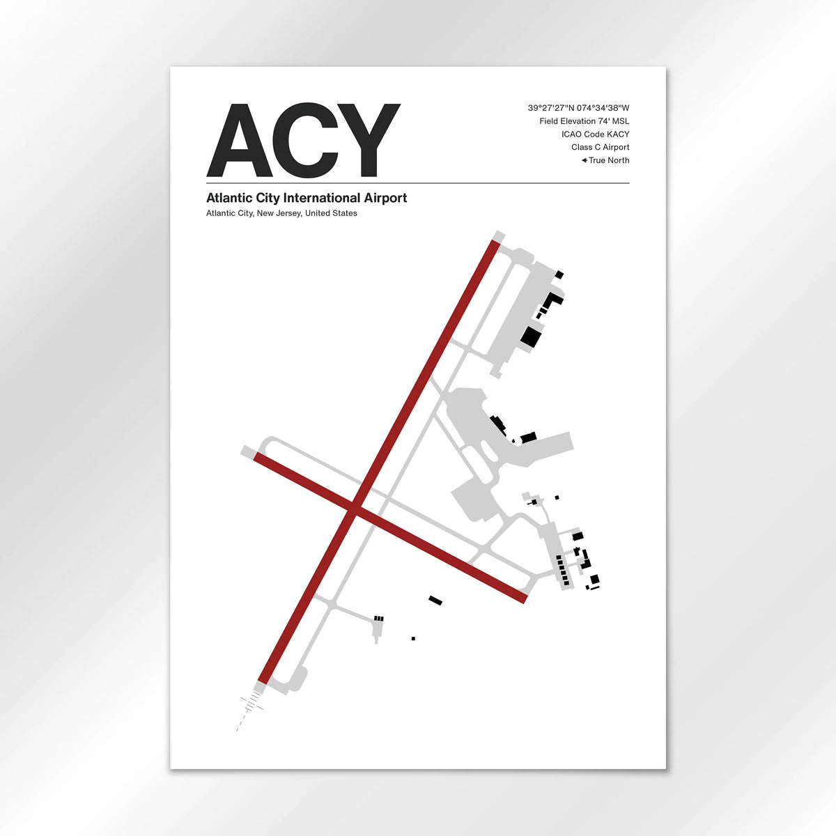 ACY Airport Diagram