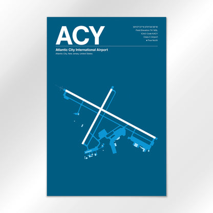 ACY Airport Diagram