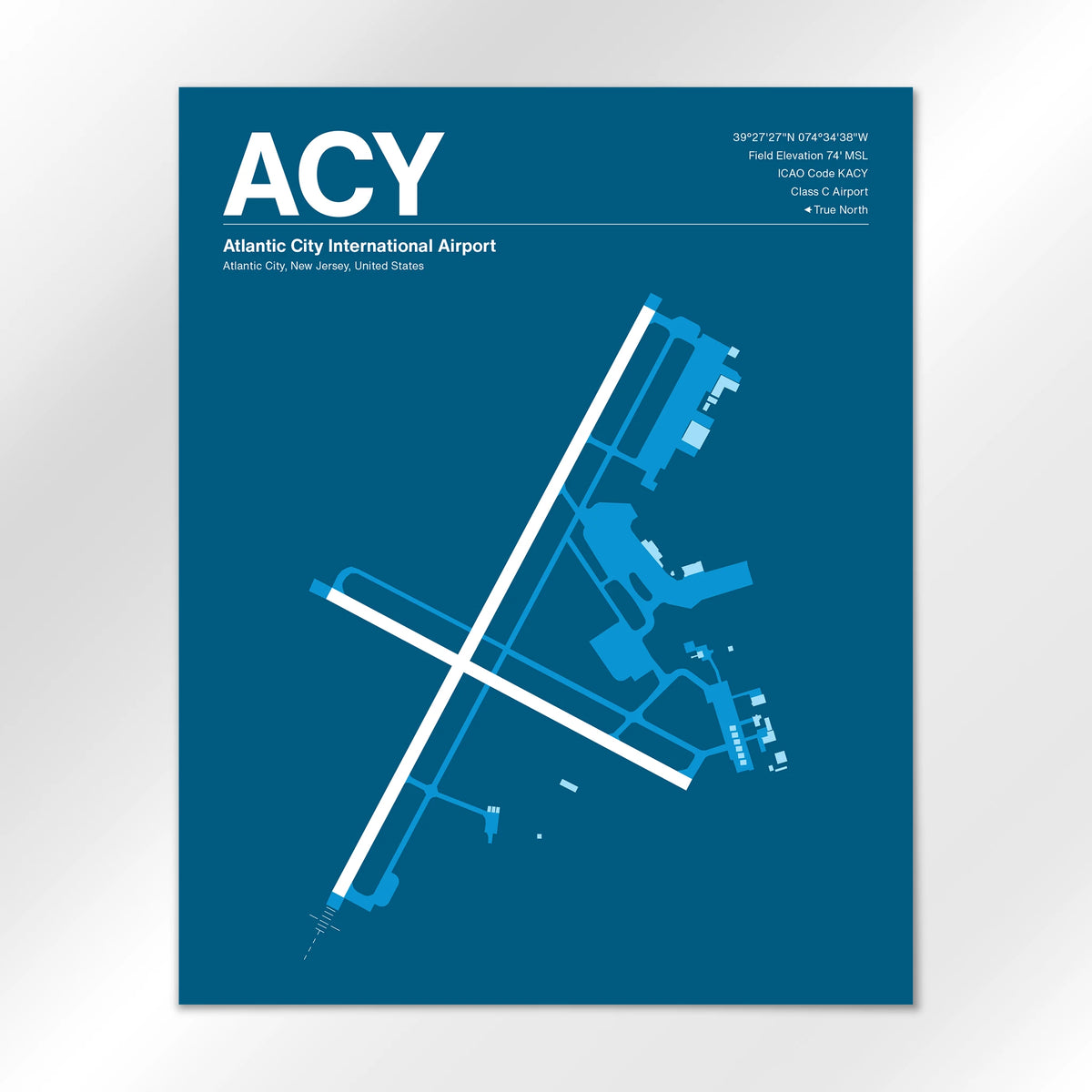 ACY Airport Diagram