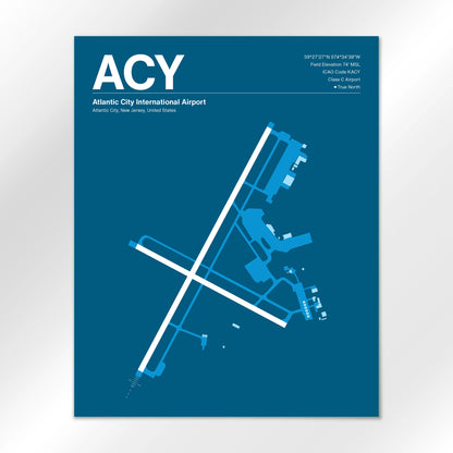 ACY Airport Diagram