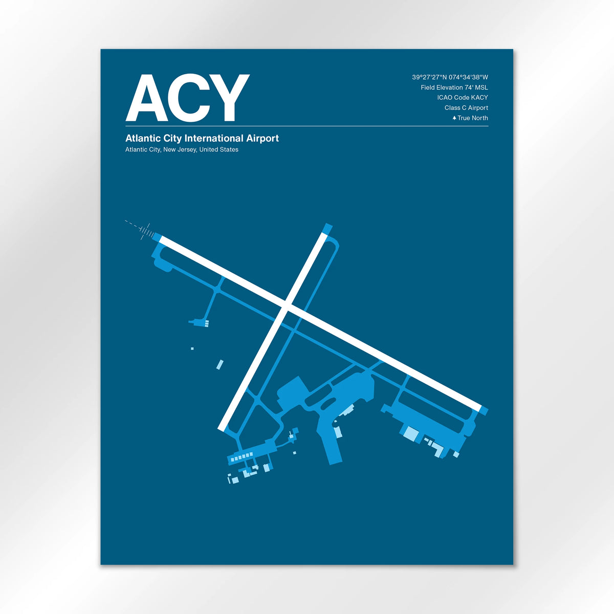 ACY Airport Diagram