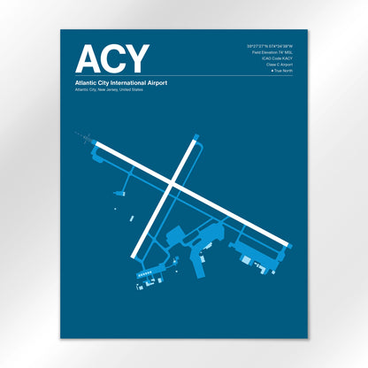 ACY Airport Diagram