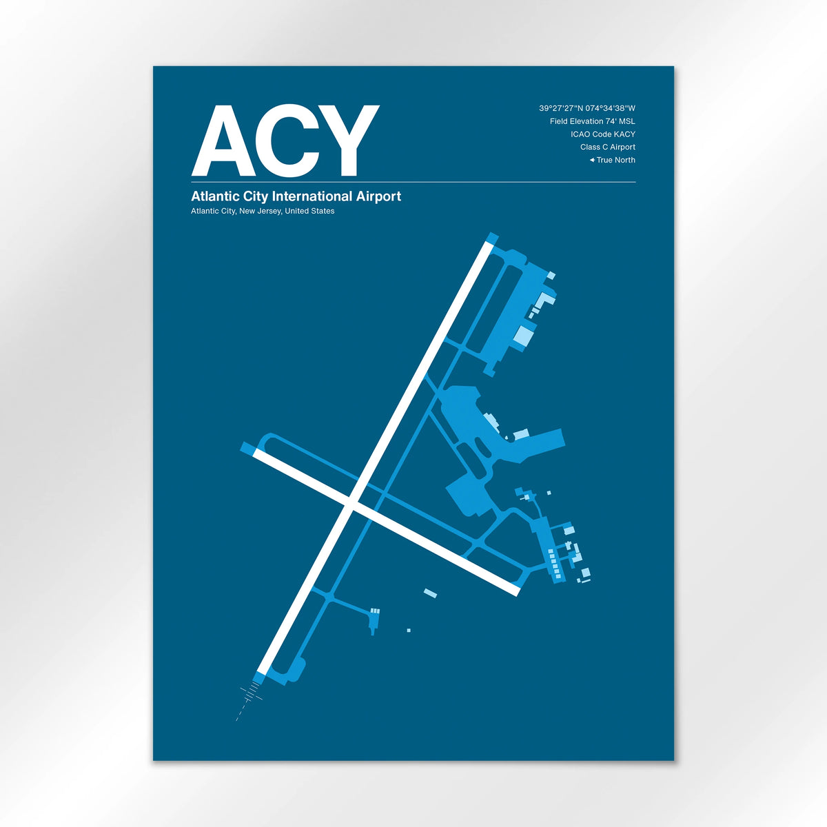 ACY Airport Diagram