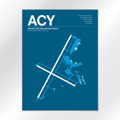 ACY Airport Diagram