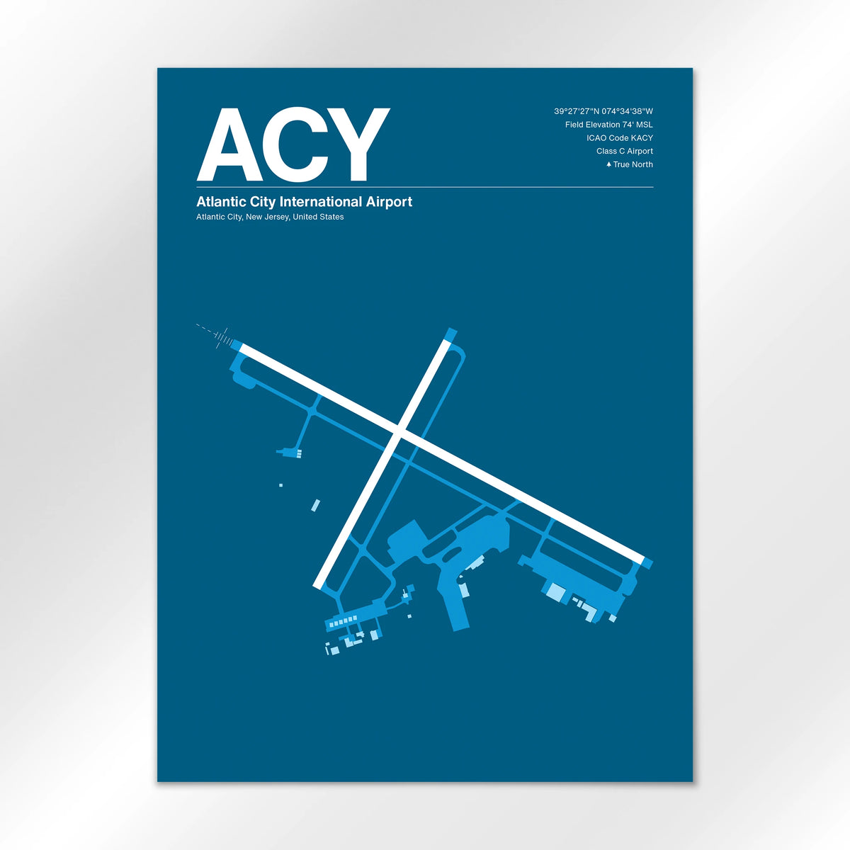 ACY Airport Diagram