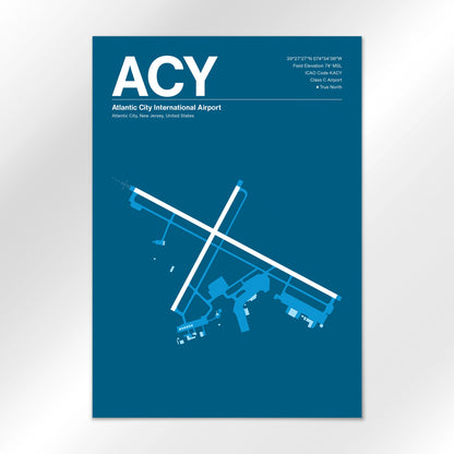 ACY Airport Diagram