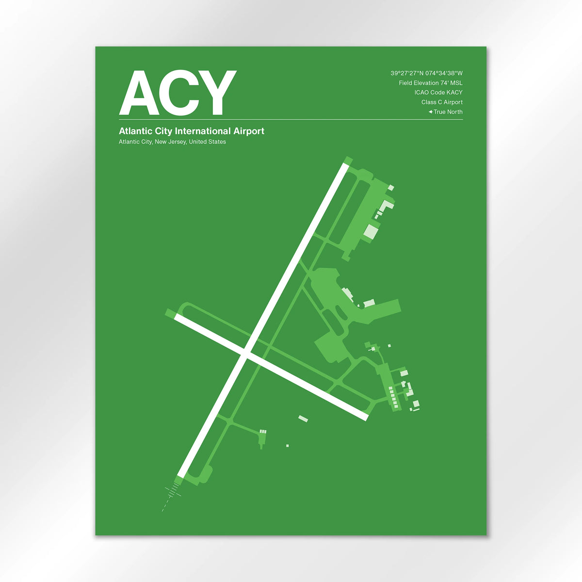 ACY Airport Diagram