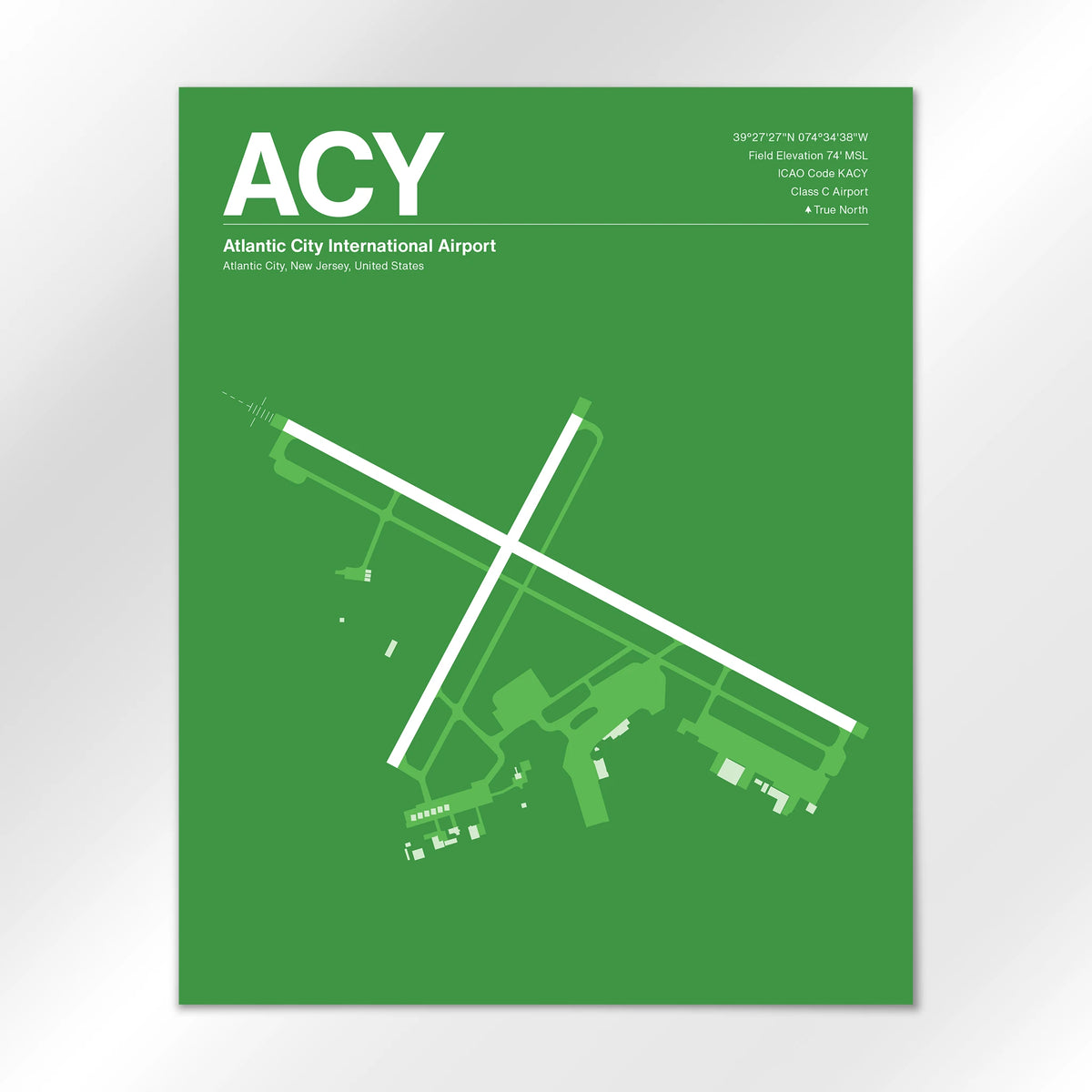 ACY Airport Diagram