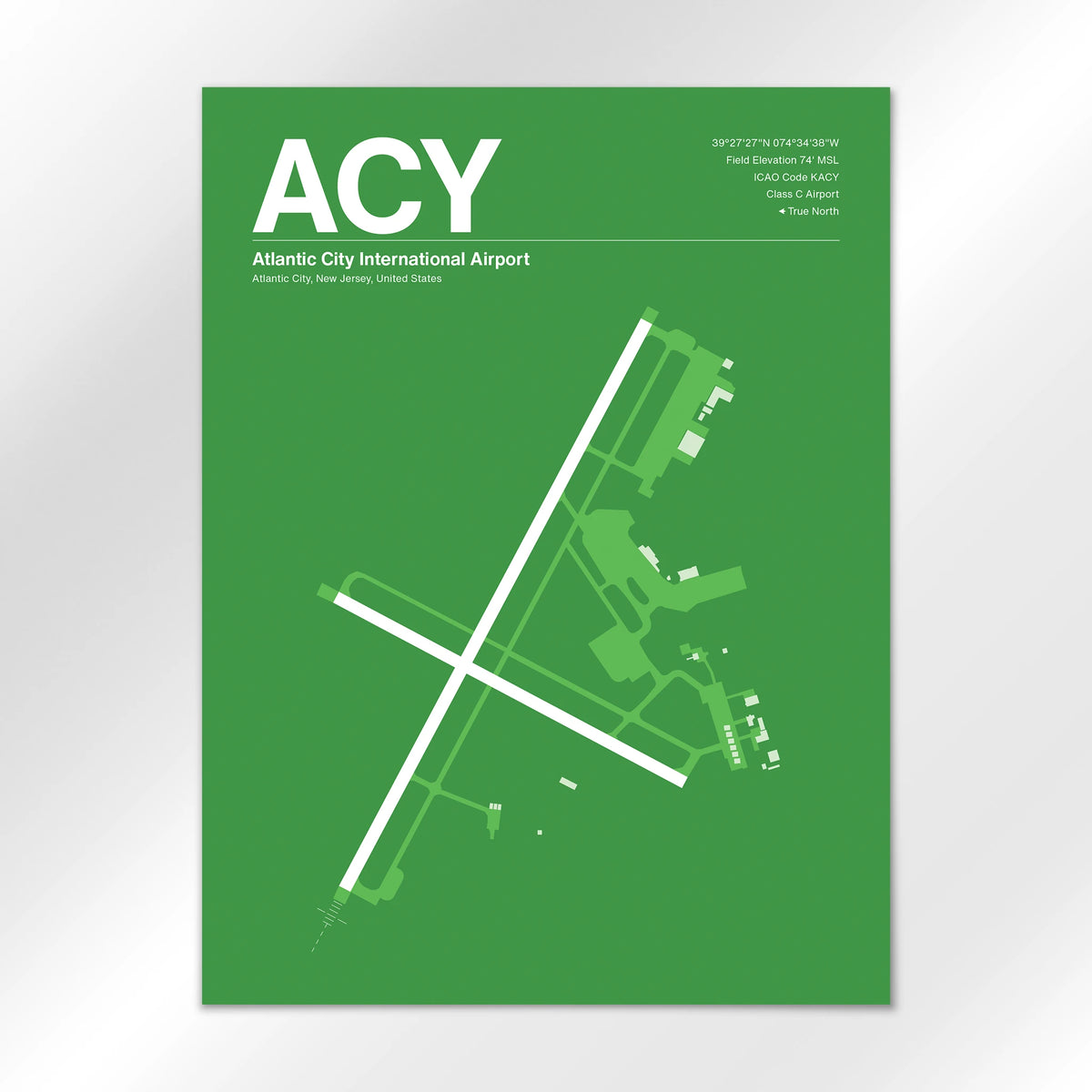 ACY Airport Diagram