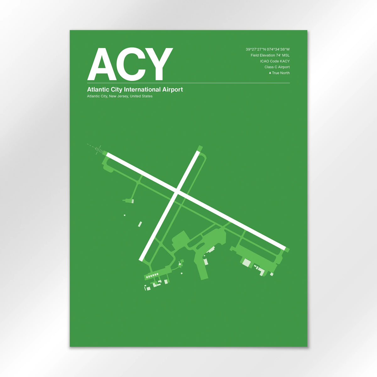 ACY Airport Diagram