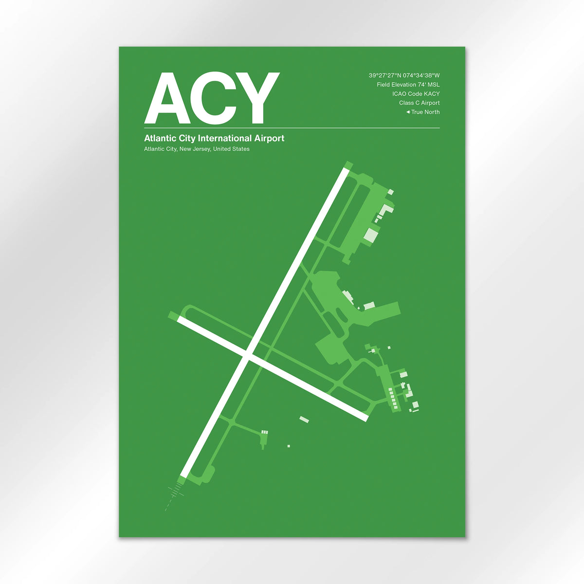 ACY Airport Diagram