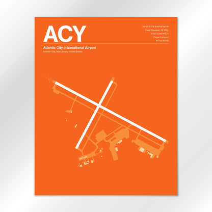 ACY Airport Diagram