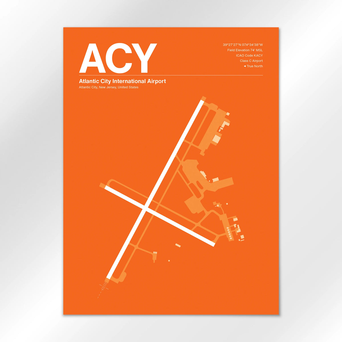 ACY Airport Diagram
