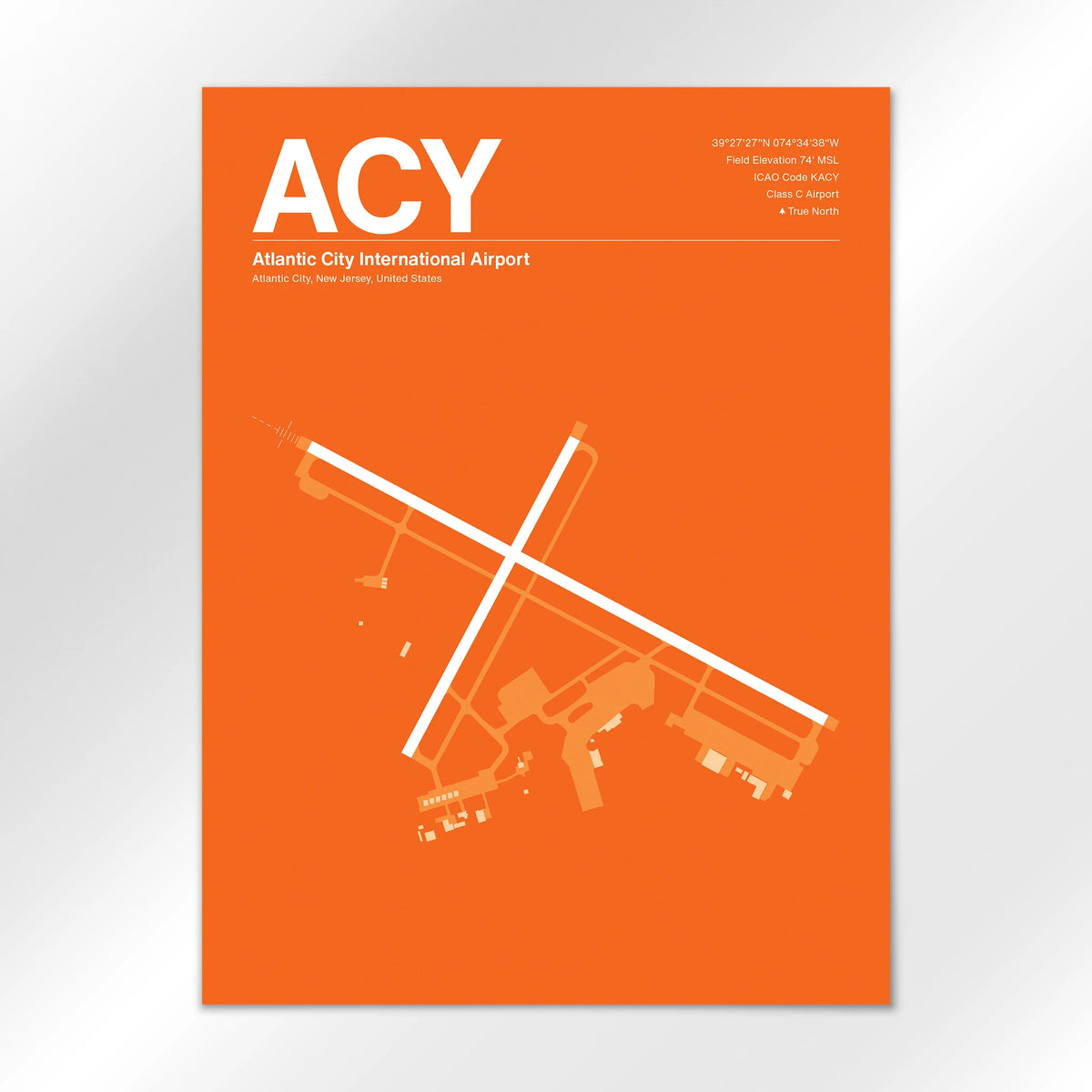 ACY Airport Diagram