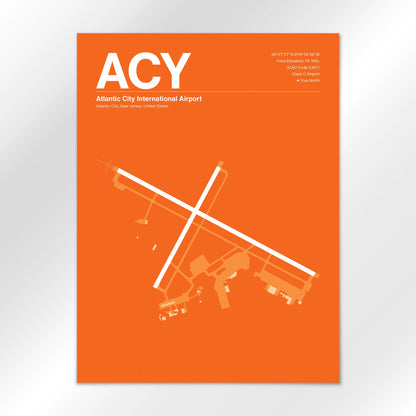 ACY Airport Diagram