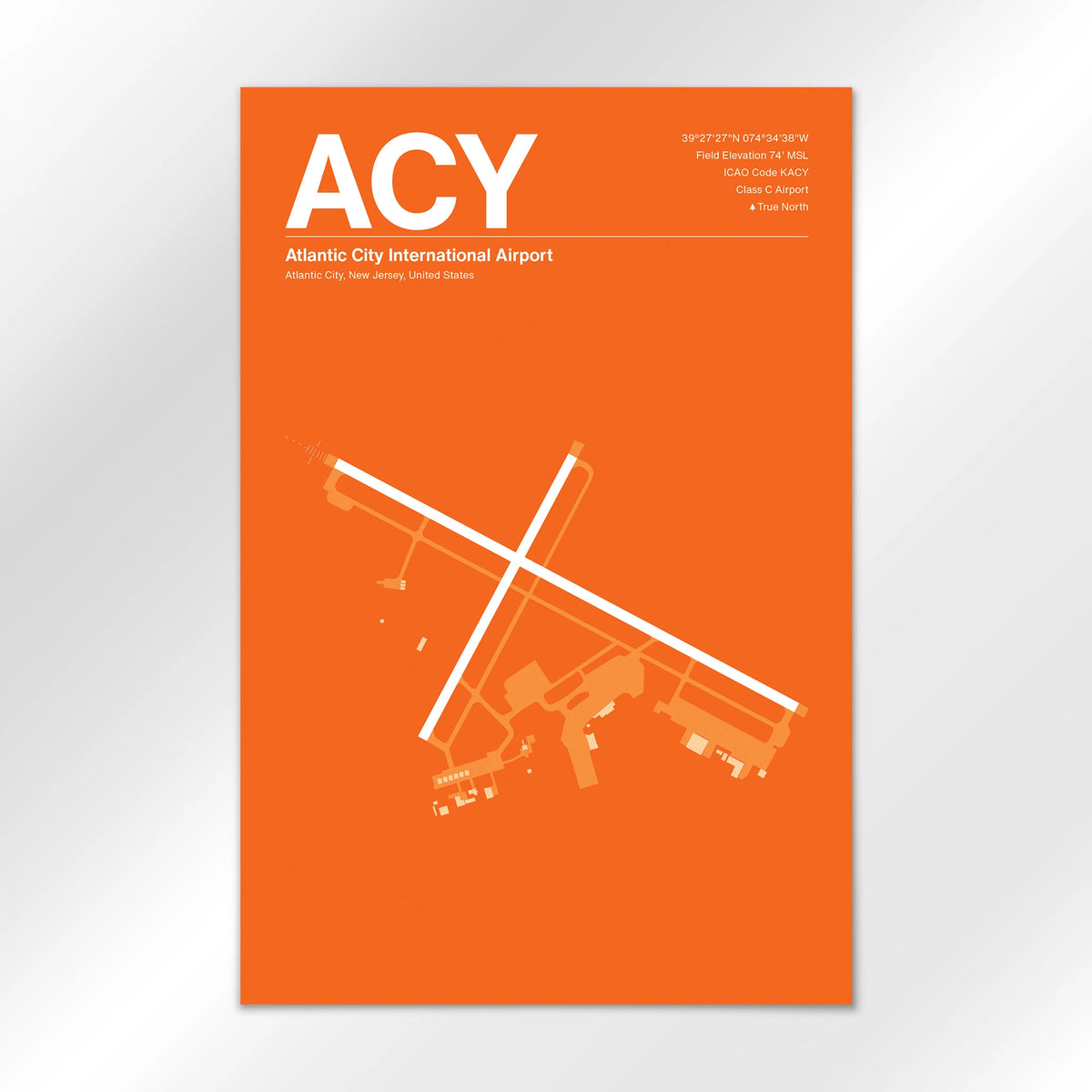 ACY Airport Diagram