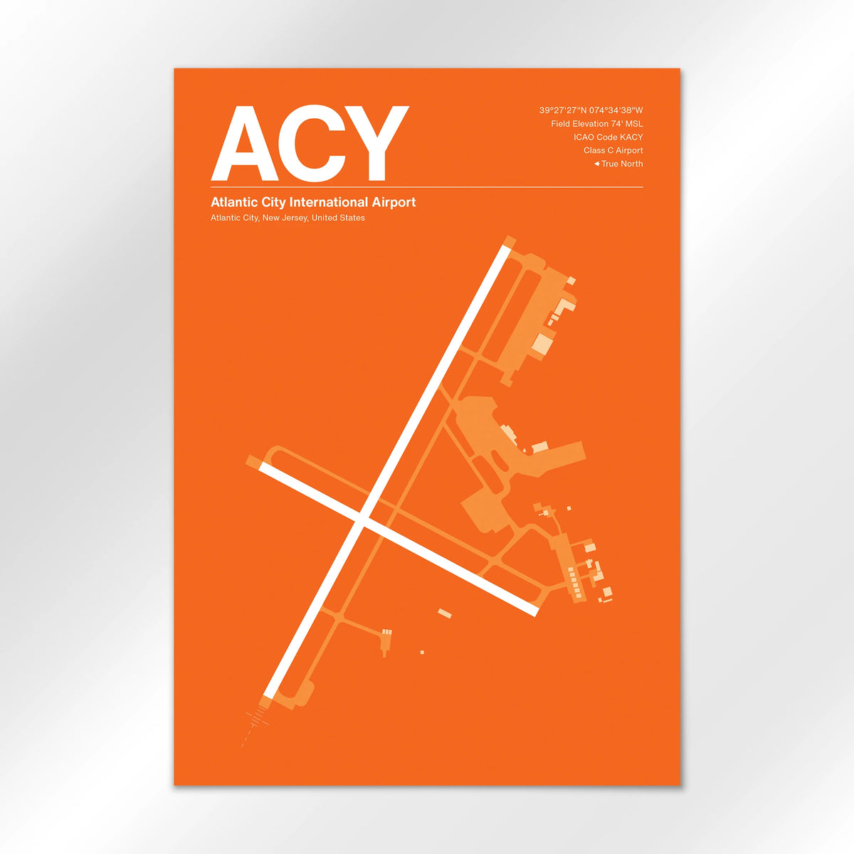 ACY Airport Diagram