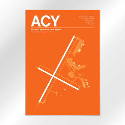 ACY Airport Diagram