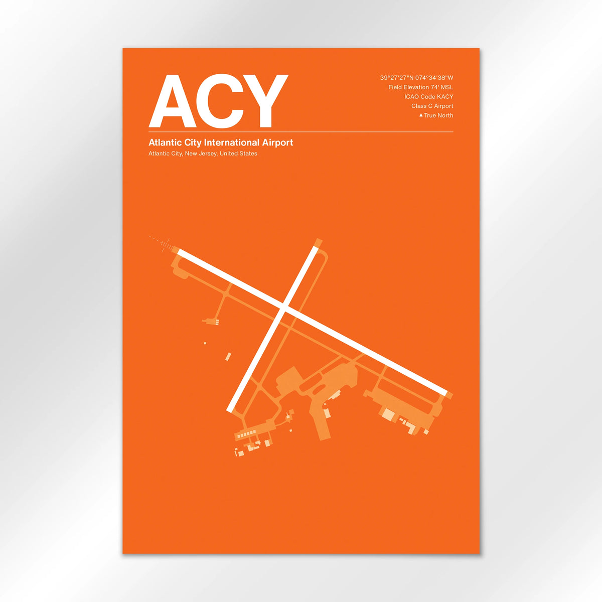 ACY Airport Diagram