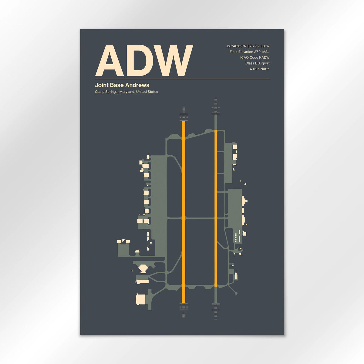 ADW Airport Diagram